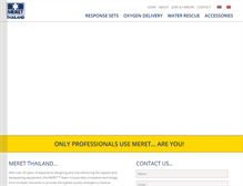 Tablet Screenshot of meretthailand.com